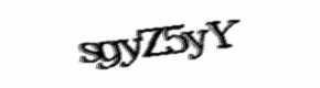 Security check image, please type the characters shown